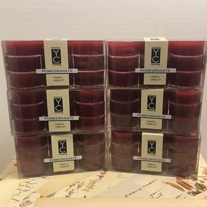 Yankee Candles 6 boxes with 9 tea lights per box